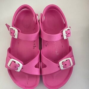Birkenstock Rio Essentials Kids pink water shoes